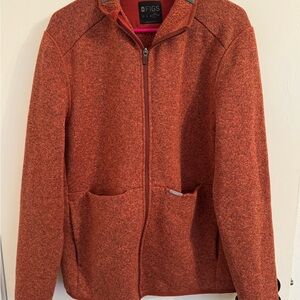 Figs Women's Brick Red Utility Jacket